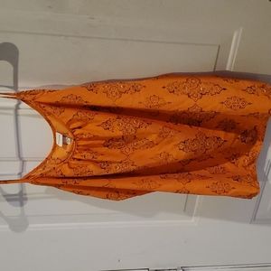Orange Summer Top
